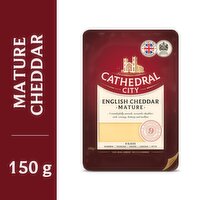 Cathedral City - Mature Cheddar Slices, 150 Gram