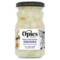Opies - Mini Silverskin Onion In Spirit Vinegar, 227 Gram