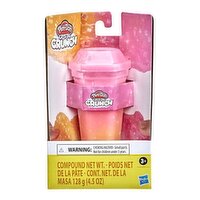 PlayDoh - Crystal Crunch Pink Orange, 128 Gram