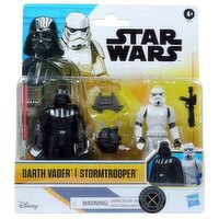 Star Wars - Darth Vader/ Storm Trooper 4In, 1 Each