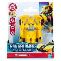 Transformers - Earth Spark 1-Step Smash Changers Bumblebee, 4 Inch, 1 Each