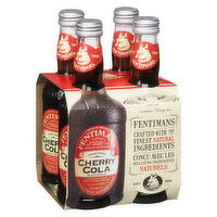 FENTIMANS - Botanically Brewed Drink - Cherry Cola, 4 Each