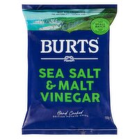 Burts - Sea Salt & Malt Vinegar Crisps, 150 Gram