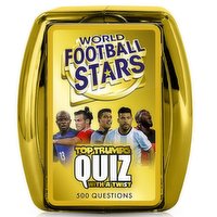 Top Trumps - World Football Stars, 1 Each