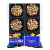 COCOBA - Hazelnut Chocolate Truffles, 72 Gram