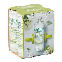 CAWSTON PRESS - Sparkling Elderflower Lemonade, 4 Each