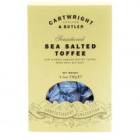 Cartwright & Butler - Salted Caramel Toffees, 130 Gram