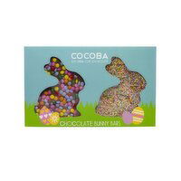 Cocoba - Easter Bunny Chocolate Bar Set, 200 Gram