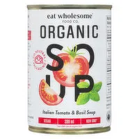 Eat Wholesome - Eat Wholesome Soup Org Tomato & Basil, 398 Millilitre