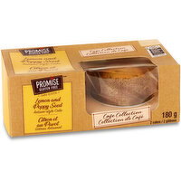 PROMISE GLUTEN FREE - Lemon and Poppyseed Artisan Cakes, 180 Gram