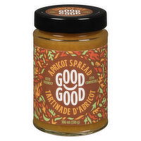 Good Good - Apricot Stevia Spread, 330 Gram