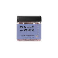 Wally and Whiz - Elderflower Blueberry Wine Gums, 140 Gram