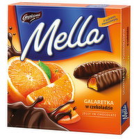 Goplana - Mella Orange Jellies In Chocolate, 1 Each