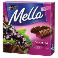 Goplana - Mella Blackcurrant Jelly in Chocolate, 190 Gram