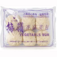 Baiyulan - Mushroom & Veggie Buns, 6 Each