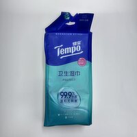 Tempo - Protect Mini Wet Wipe, 6 Each