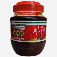 JuanCheng - PiXian Bean Paste with Chili Oil, 500 Gram