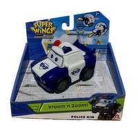 Super Wings - Vroom & Zoom Police Kim, 1 Each