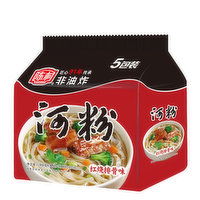 Chencun - Wide-Rice Noodle Pork Flavour, 5 Each