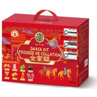 Hsu Fu Chi - Snack Kit - TROUSSE DE COLLATION, Family Gift Box, 1.28 Kilogram