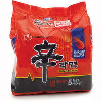 NONG SHIM - Shin Ramyn Noodle - Shrimp Flavour, 5 Each