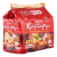 NONG SHIM - Kamja Tang Myun Potato Pork Flavor, 5 Each