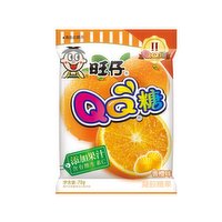 HOT KID - QQ Gummy Candy - Orange, 70 Gram