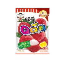 HOT-KID - QQ Gummy Candy - Lychee, 70 Gram