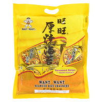 WANT WANT - Seaweed Senbei, 308 Gram