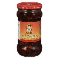 LaoGanMa - Triple Spices Hot Chili Sauce, 280 Gram