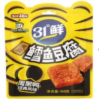 YanJinPuZi - Fish Tofu - Spicy And Sweet Flavor, 168 Gram