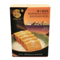 OCTOBER FIFTH BAKERY - Phoenix Egg Rolls, 150 Gram