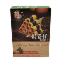 OCTOBER FIFTH BAKERY - Mini Egg Rolls with Seaweed, 120 Gram