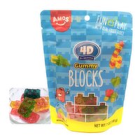 AMOS - 4D Blocks Gummy, 198 Gram