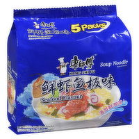 Master Kong - Seafood flv Soup Noodle, 490 Gram