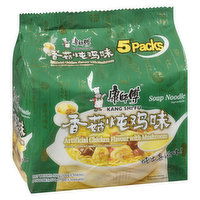 Master Kong - Chicken flv with Mushroom Soup Noodle, 500 Gram