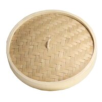 CUIZHU - Bamboo Steamer Cover 8in, 1 Each