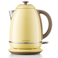 BUYDEEM - Kettle 1.7L - Mellow Yellow, 1 Each