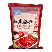 BaiSha - FLOUR RED RICE WET RICE PAPER, 500 Gram