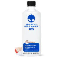 Genki Forest - Alienery Lychee Seasalt, 500 Millilitre