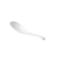 CBL - Bone Ceramic Spoon White, 1 Each