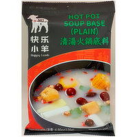 Happy Lamb - PLAIN HOT POT SOUP BASE, 136 Gram