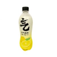 Genki Forest - Lemon Flavor Carbonated Water, 480 Millilitre