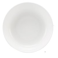 CBL - Bone Ceramic Plate White 10.5 Inch, 1 Each