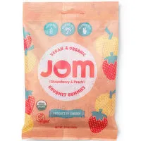 Jom - Gummies Strawberry Peach, 100 Gram