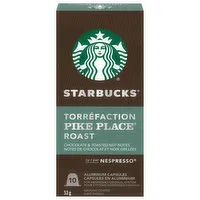 Starbucks - Pike Place Roast, Capsules by Nespresso