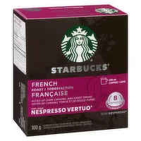 Starbucks - Starbucks Nespresso Vertuo FrnchRstPod, 8 Each