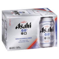 Asahi - Super Dry 0.0%, 6 Each