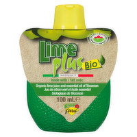 Lemon Plus - Lime Juice Organic, 100 Millilitre