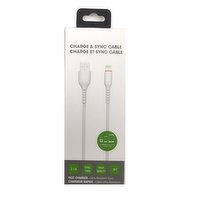 Charge & Sync Cable - iPhone, iPad, 1 Each